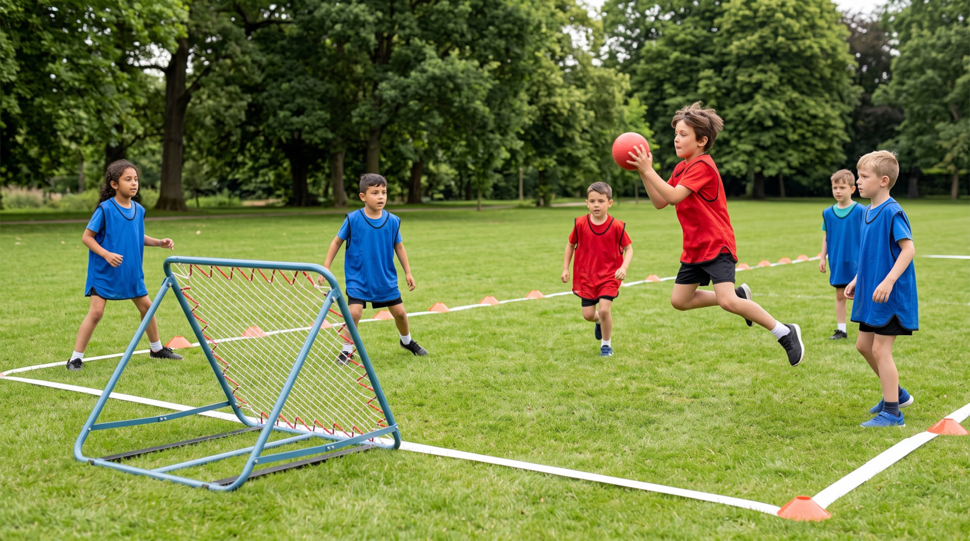 Partie de tchoukball